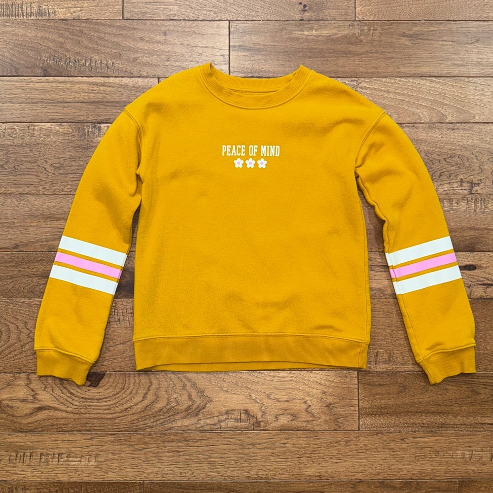 Girls SO The Favorite Crew Long-Sleeve Sweatshirt - Size L (10/12)